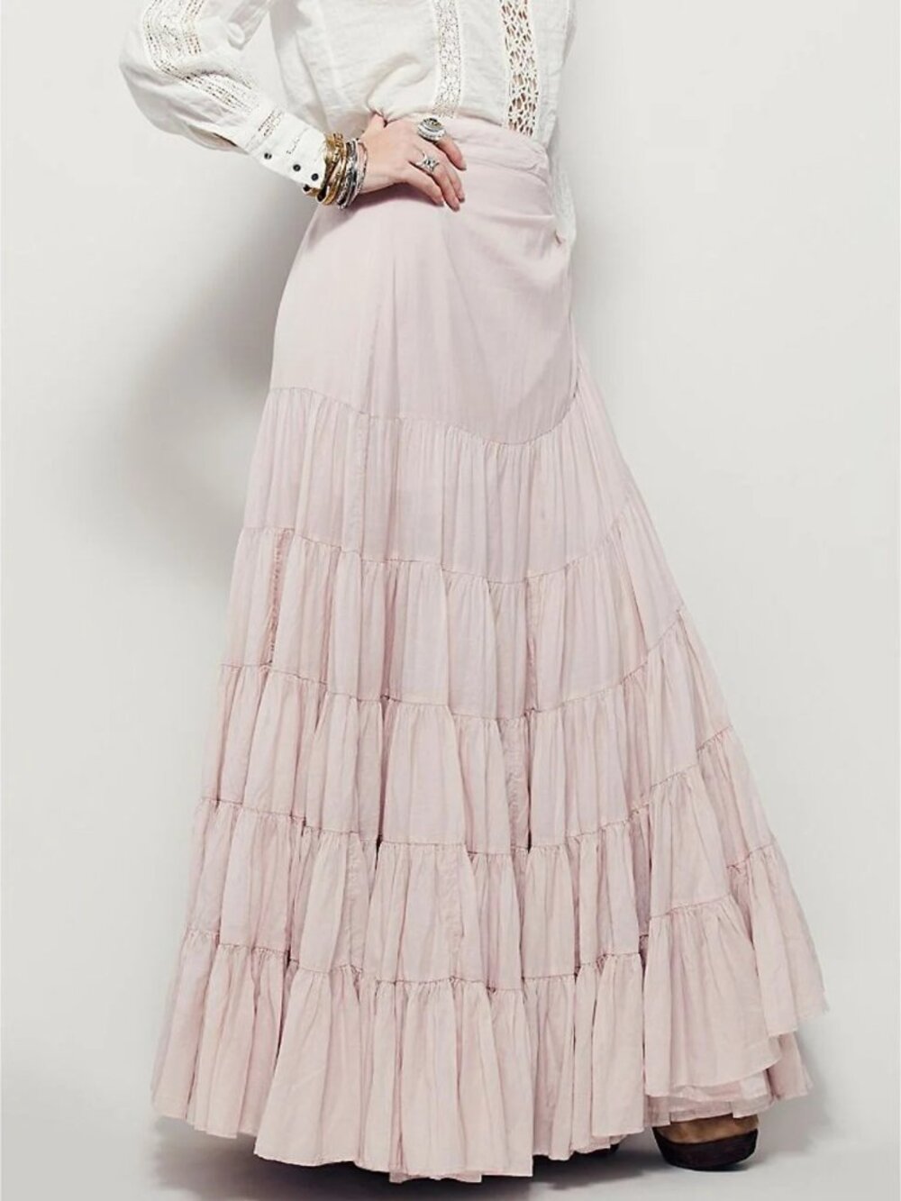 ISO! NOT FOR SALE! Free People Ruffles All Around Skirt